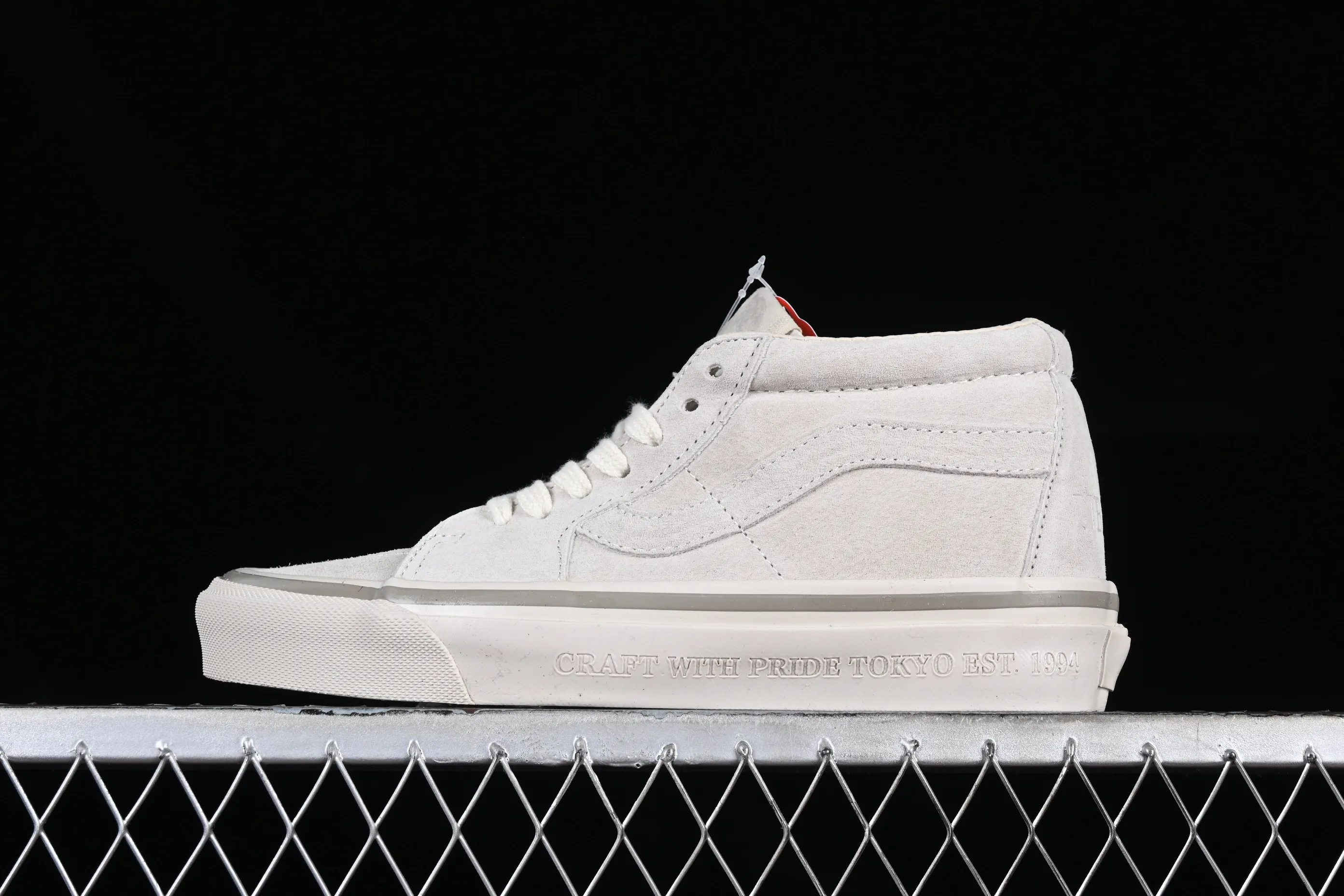 All categories Vans Vans series Vans Mid Vans China NEIGHBORHOOD x Vans Sk8-Mid joint series milk tea China casual sneakers VN0A3WM3APL